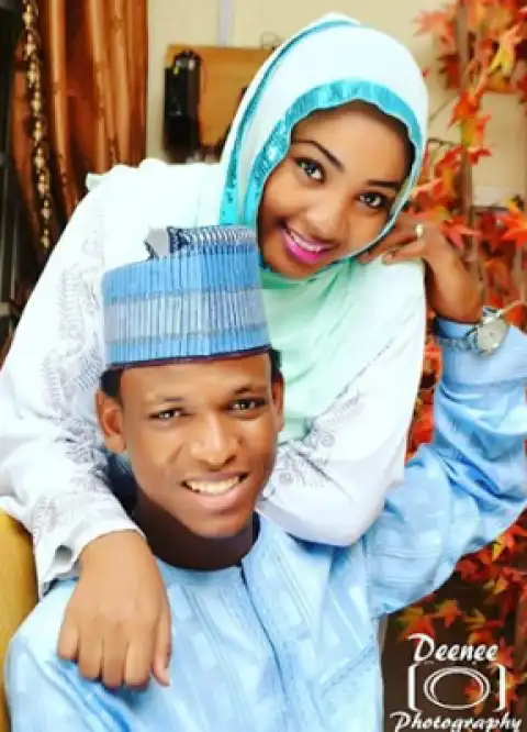 Photo: Super Eagles Player, Abdullahi Shehu And Wife Welcome Son